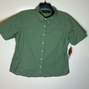 Timberland size‎ 2XL button front shirt NWT
